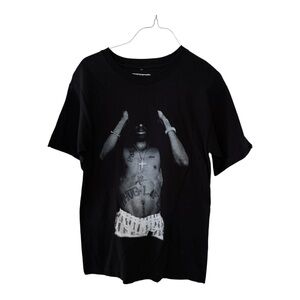 Tupac Shakur 2PAC Graphic T Shirt Men’s Size Small Black & White 100% Cotton
